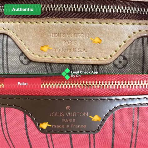 louis vuitton neverfull bag fake vs real|louis vuitton knockoff bags.